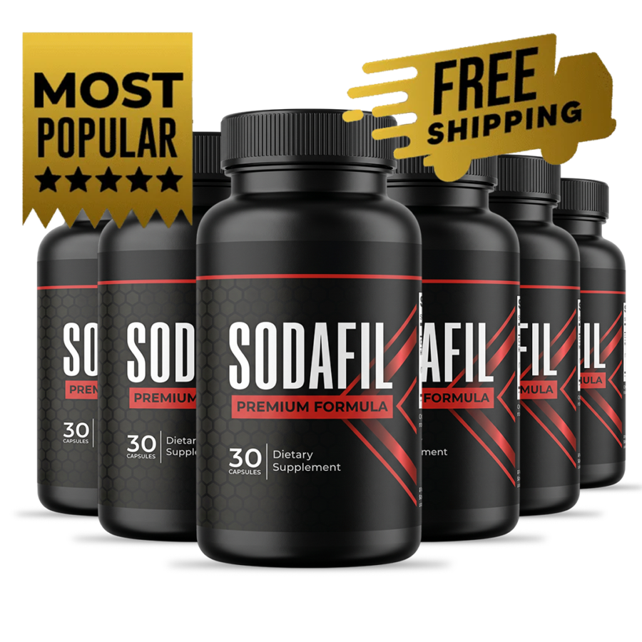 SodaFil male performance bottles